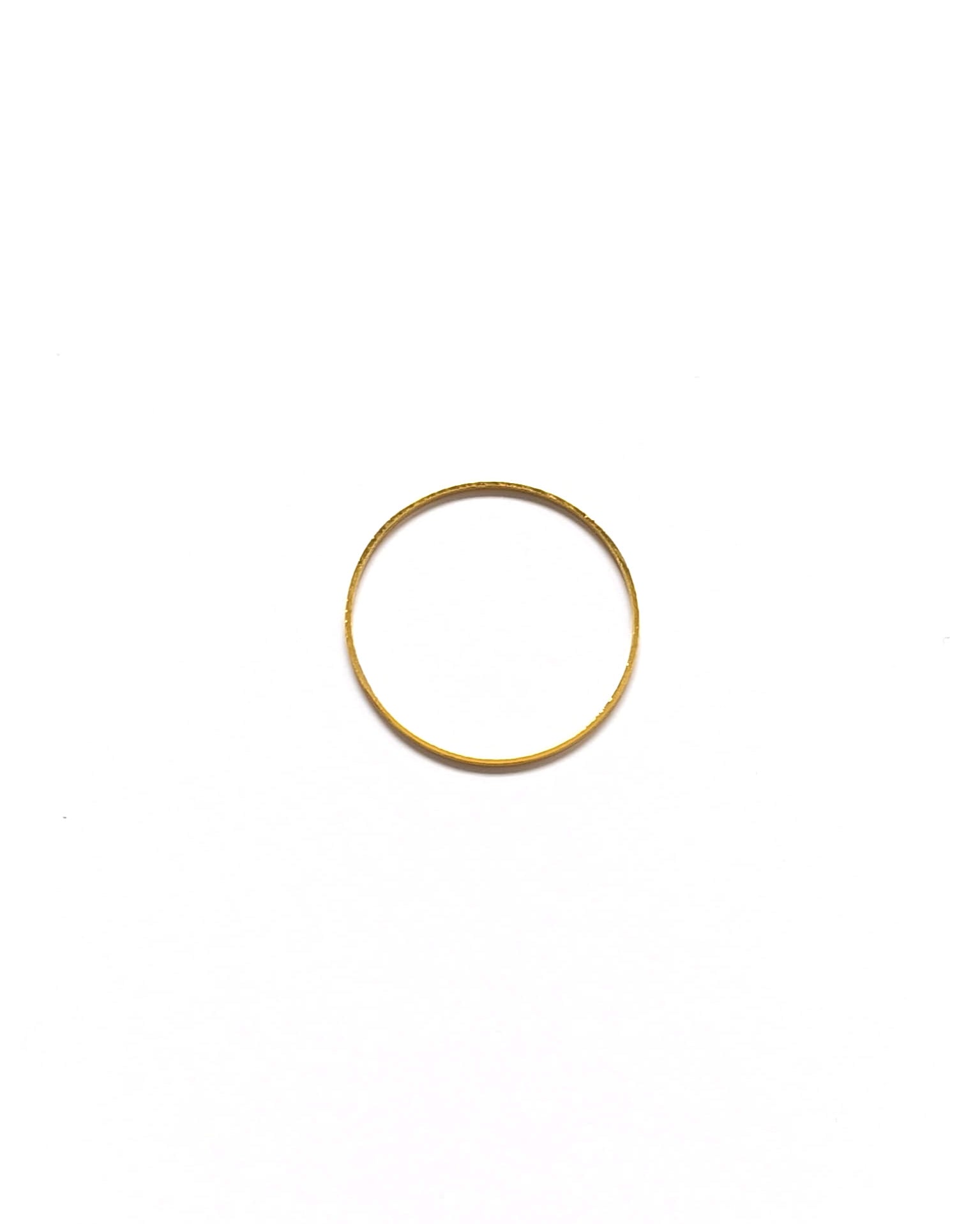 perlesetcreationbijoux - anneau intercalaire en laiton doré de 20 mm