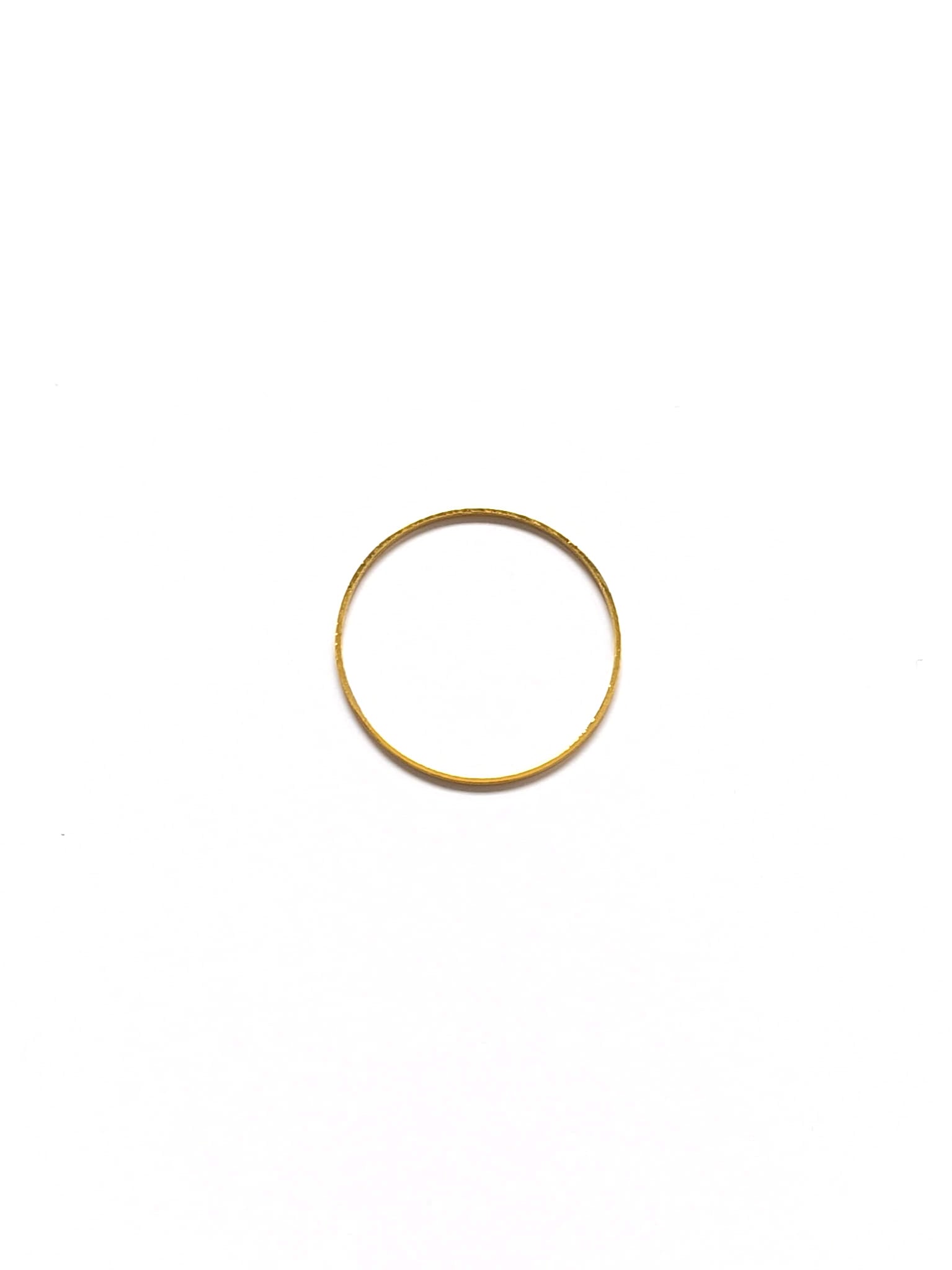 perlesetcreationbijoux - anneau intercalaire en laiton doré de 20 mm