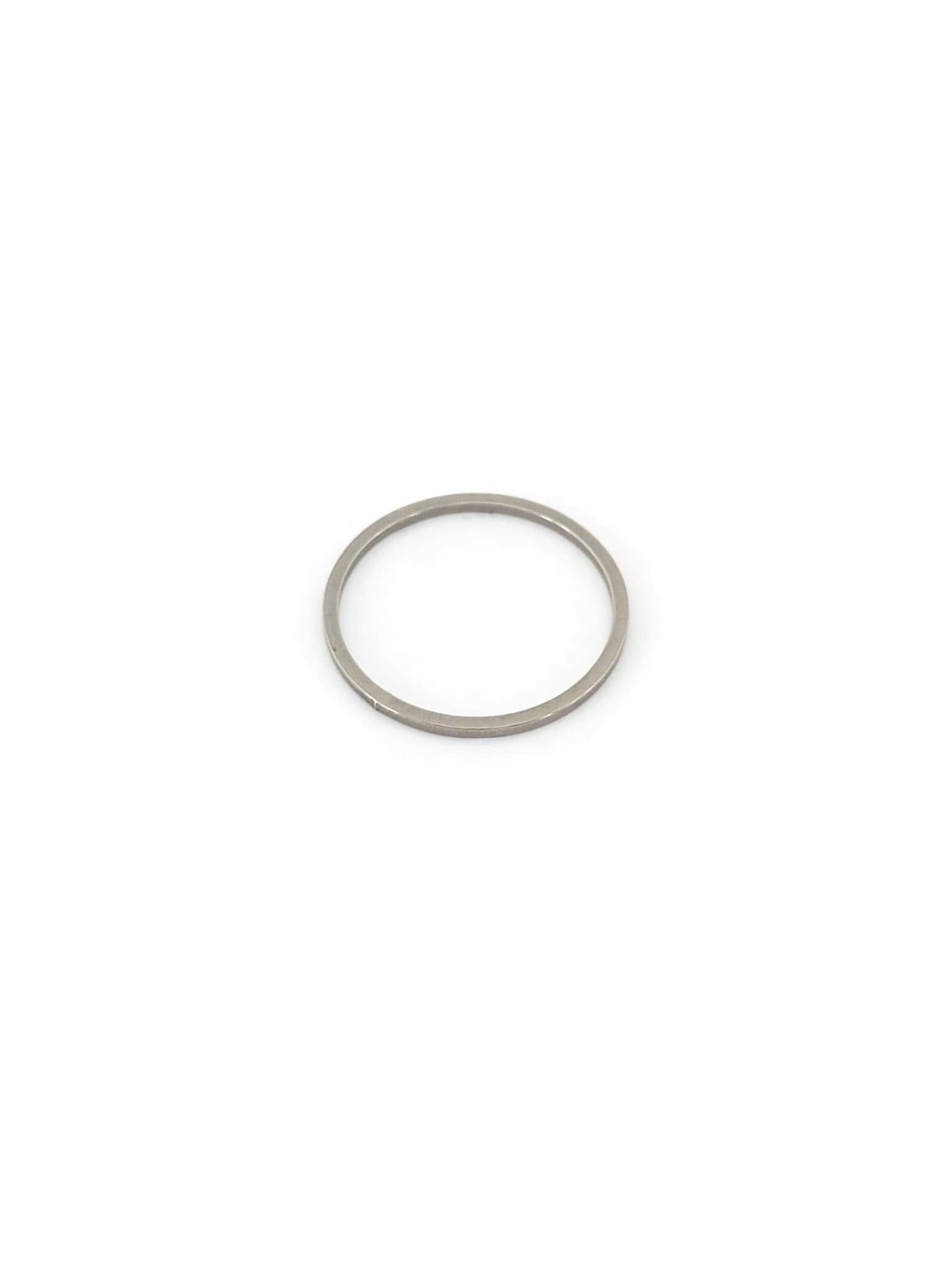 Anneau intercalaire acier inox argenté 304 - 20 mm