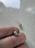 perlesetcreationbijoux - breloques boules pailletées acier inox 6 mm argenté ou doré
