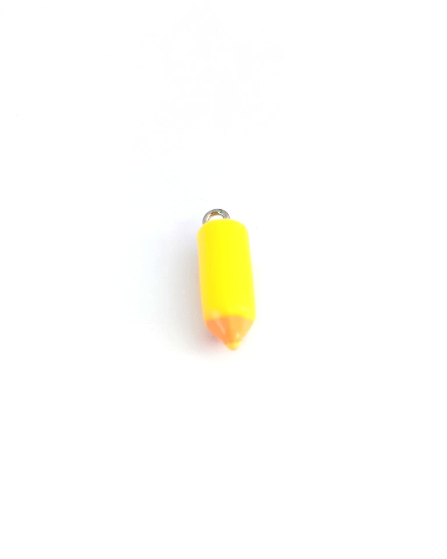 Breloque crayon en résine - 23x7mm