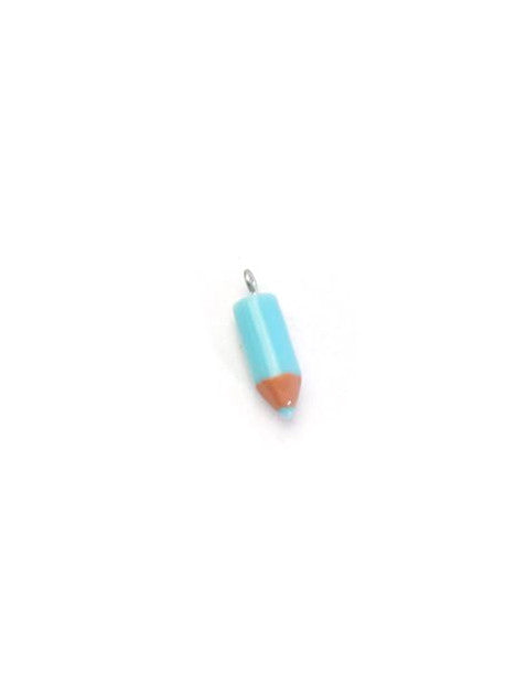 Breloque crayon en résine - 23x7mm
