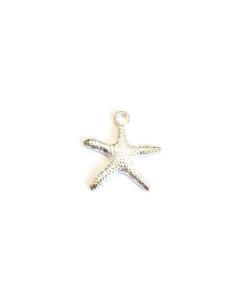 Breloque étoile de mer en métal - 19x19 mm