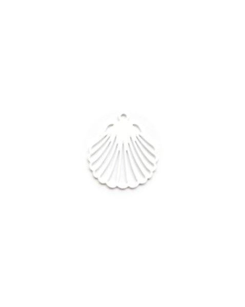 perlesetcreationbijoux-breloque-filigrane-coquillage-16x15mm-blanc