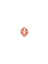 perlesetcreationbijoux-breloque-filigrane-feuille-12x10mm-orange