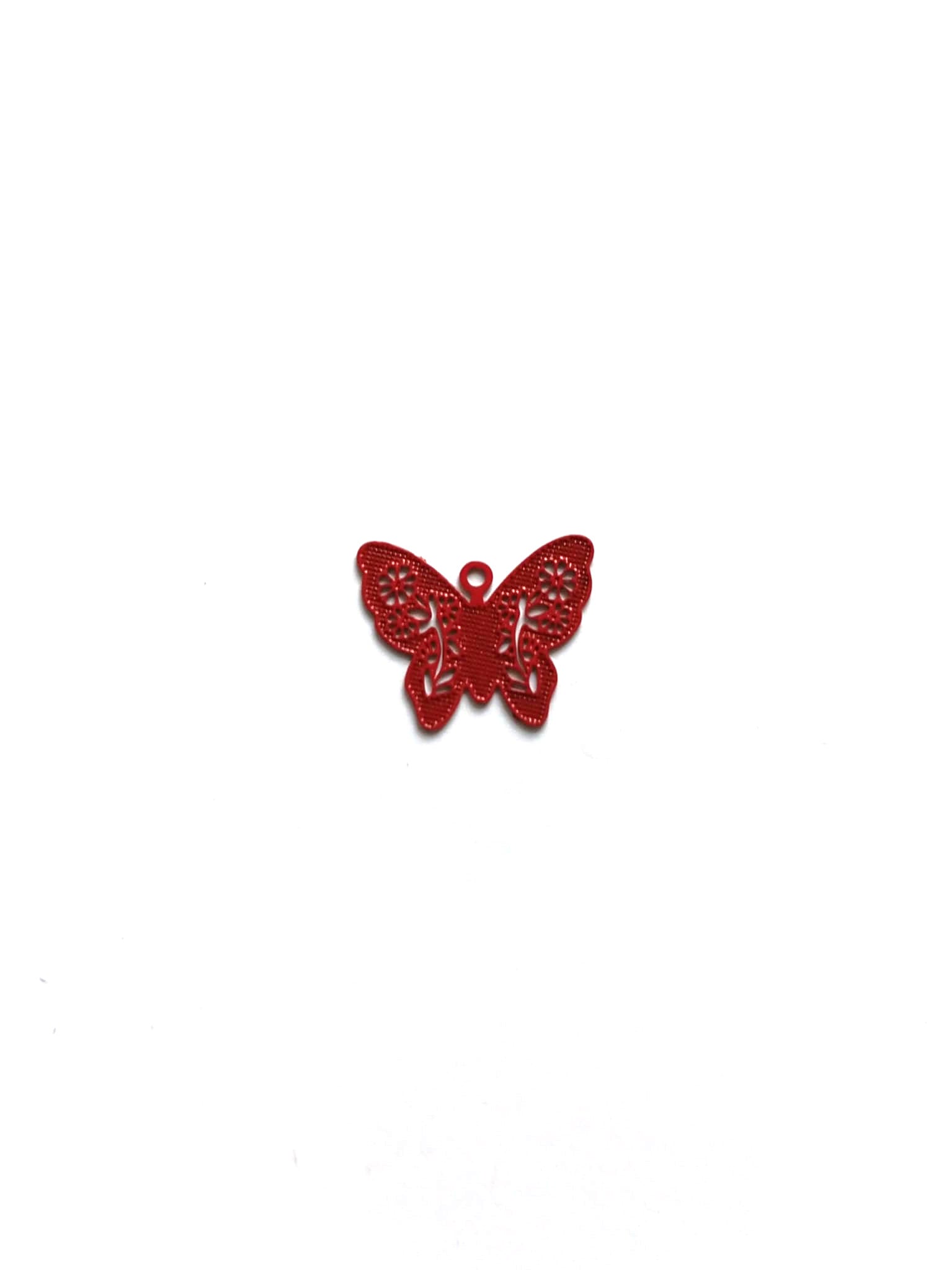 perlesetcreationbijoux-breloque-filigrane-papillon-12x14mm-rouge
