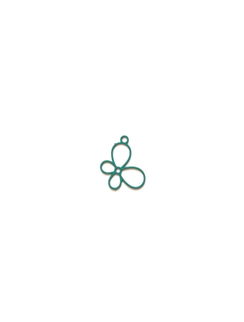 perlesetcreationbijoux-breloque-filigrane-papillon-12x15mm-vert