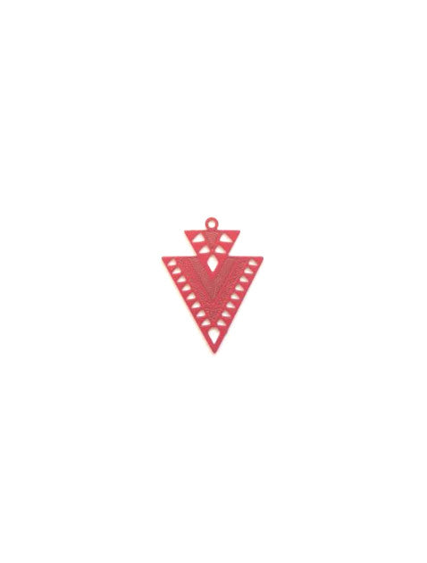 perlesetcreationbijoux-breloque-filigrane-triangle-20x17mm-rouge