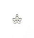 perlesetcreationbijoux-breloque-fleur-acier-inoxydable-argente