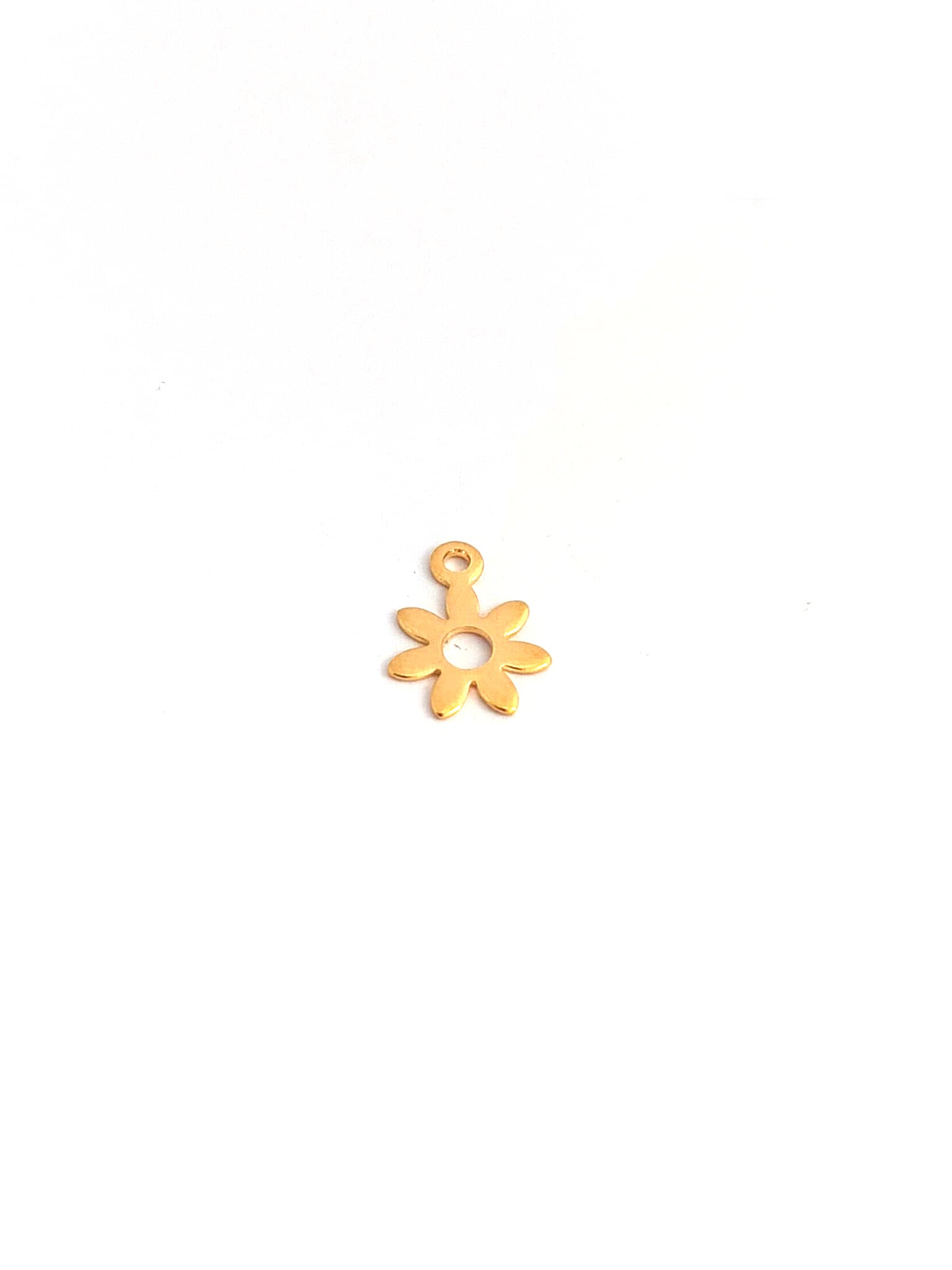 perlesetcreationbijoux-breloque-fleur-acier-inoxydable-11x8mm-dore