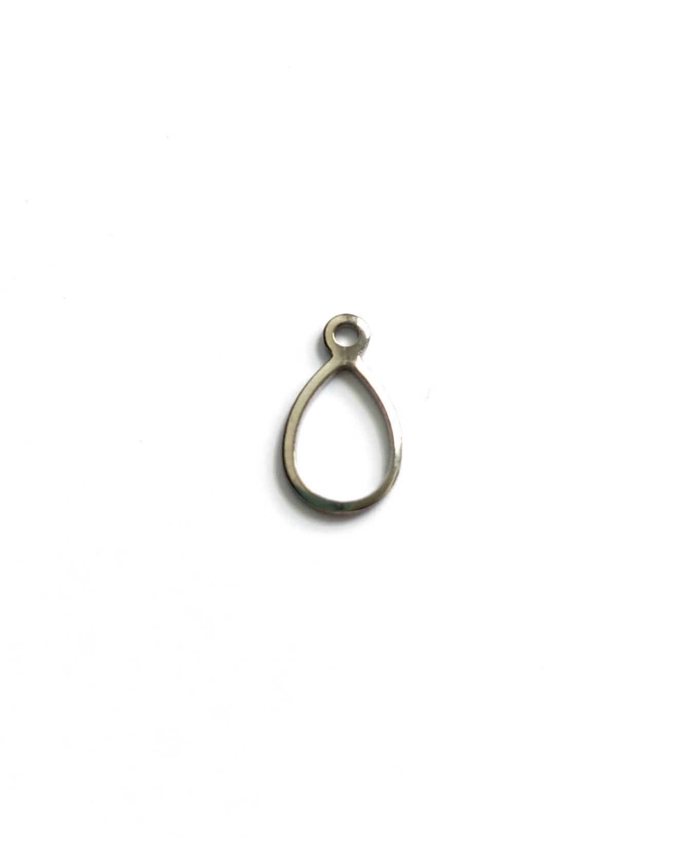 Breloque goutte en acier inoxydable 304 - 12x7 mm