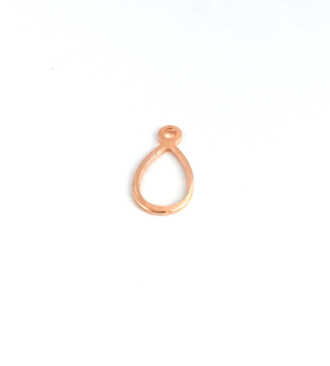 Breloque goutte en acier inoxydable 304 - 12x7 mm