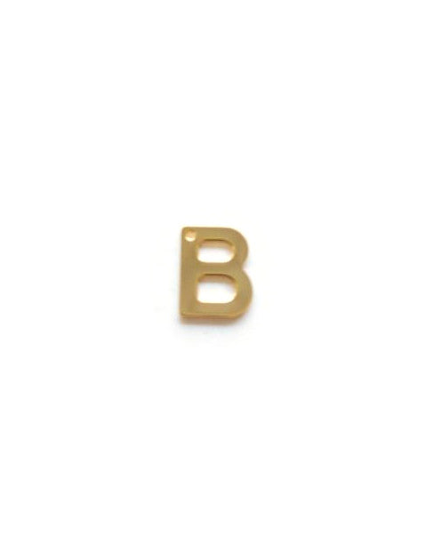 perlesetcreationbijoux-breloque-lettre-acier-noxydable-dore-b