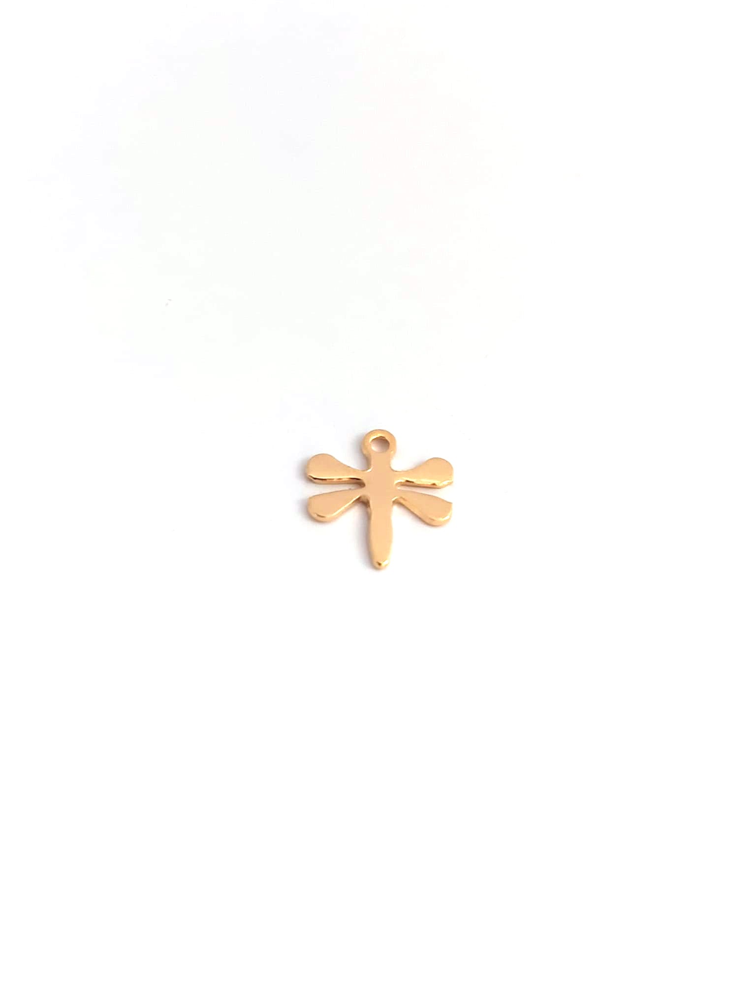 perlesetcreationbijoux-breloque-libellule-acier-inoxydable-12x11mm-dore