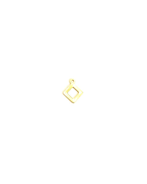 perlesetcreationbijoux-breloque-losange-acier-inox-dore