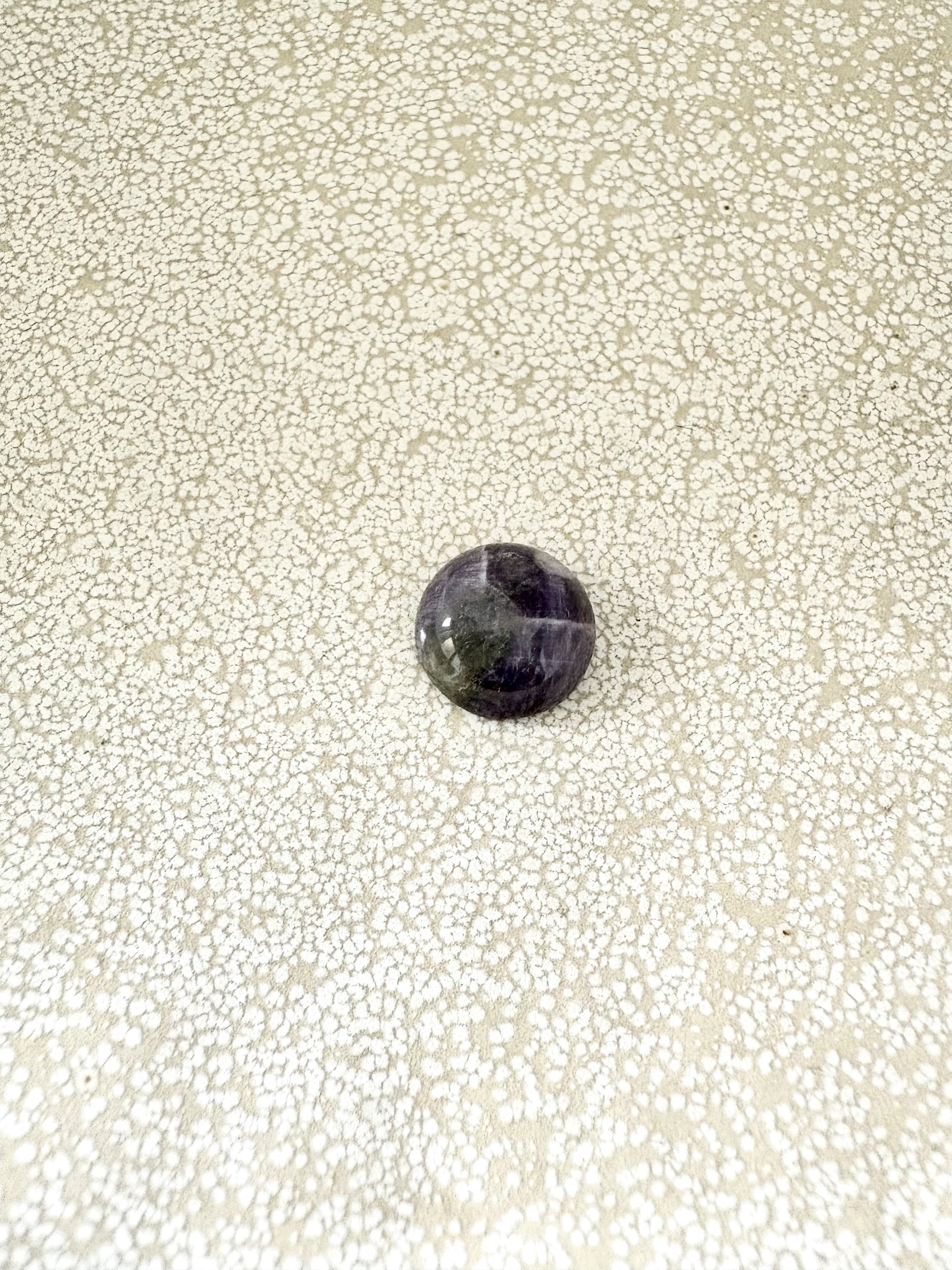 perlesetcreationbijoux - cabochon en améthyste naturelle de 12 mm