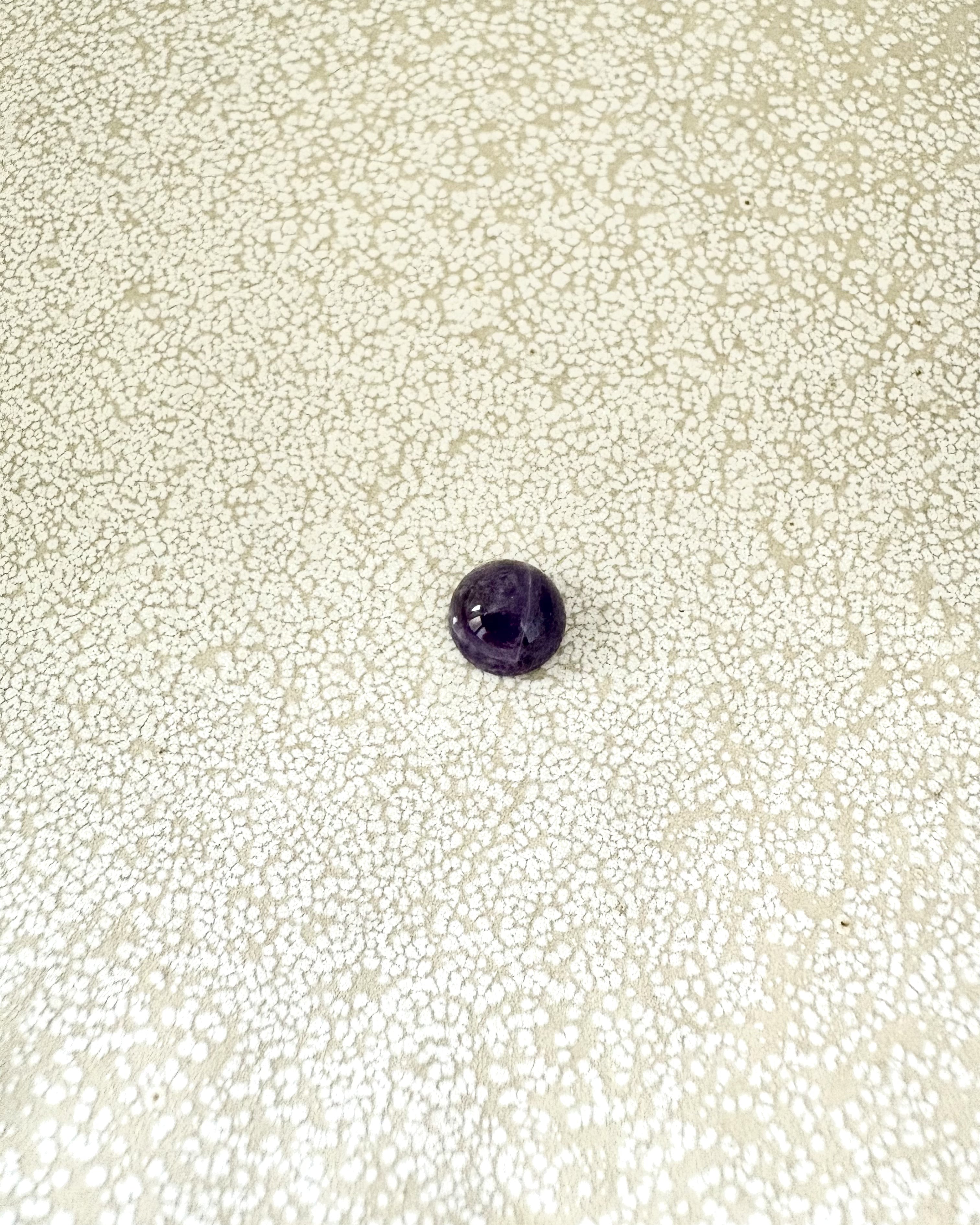 perlesetcreationbijoux - cabochon en améthyste naturelle de 8 mm