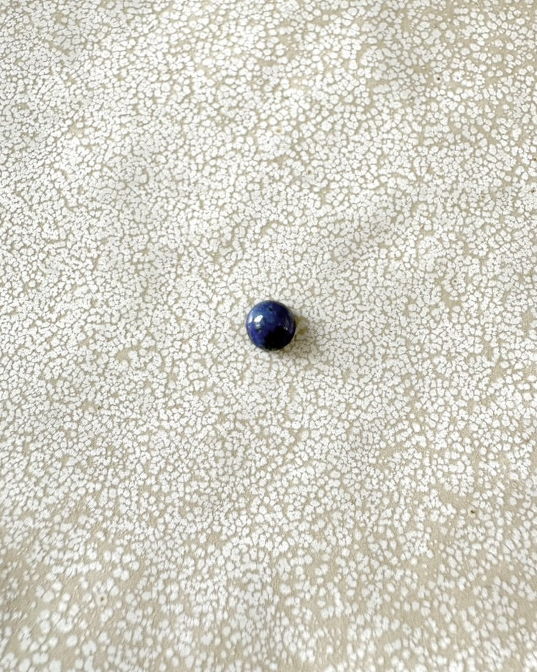 perlesetcreationbijoux - cabochon en lapis lazuli naturel de 6 mm