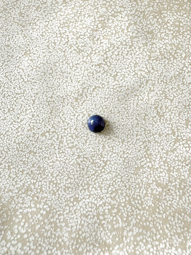 perlesetcreationbijoux - cabochon en lapis lazuli naturel de 6 mm