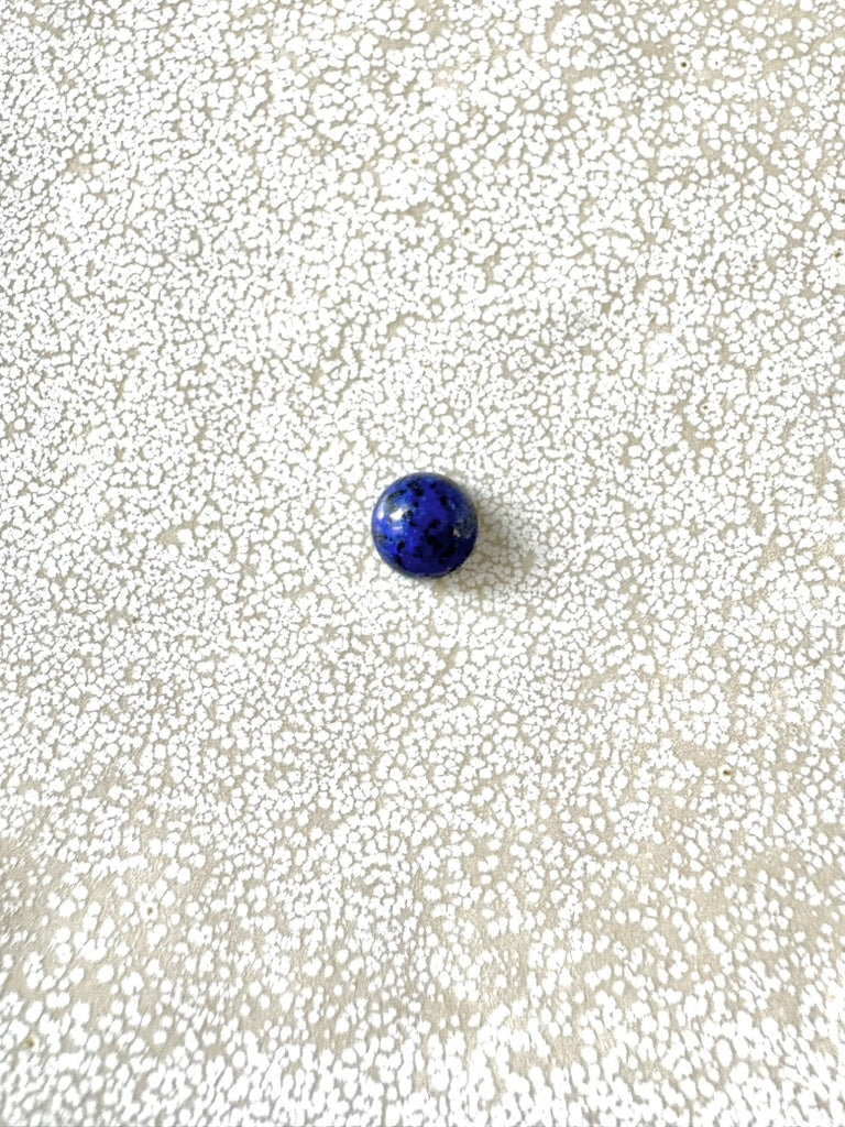 perlesetcreationbijoux - cabochon en lapis lazuli naturel de 8 mm