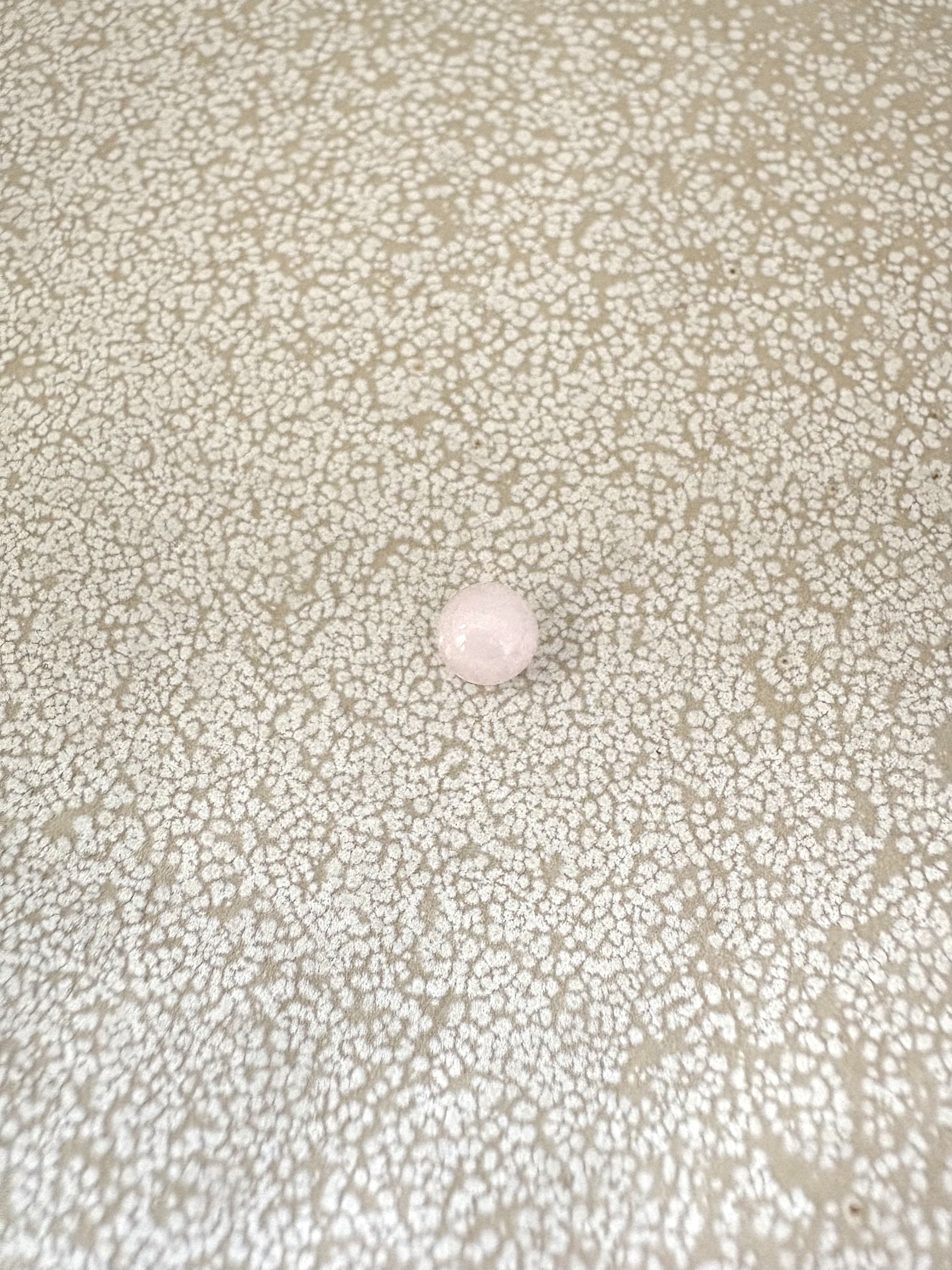 perlesetcreationbijoux - cabochon en quartz rose naturel de 6 mm