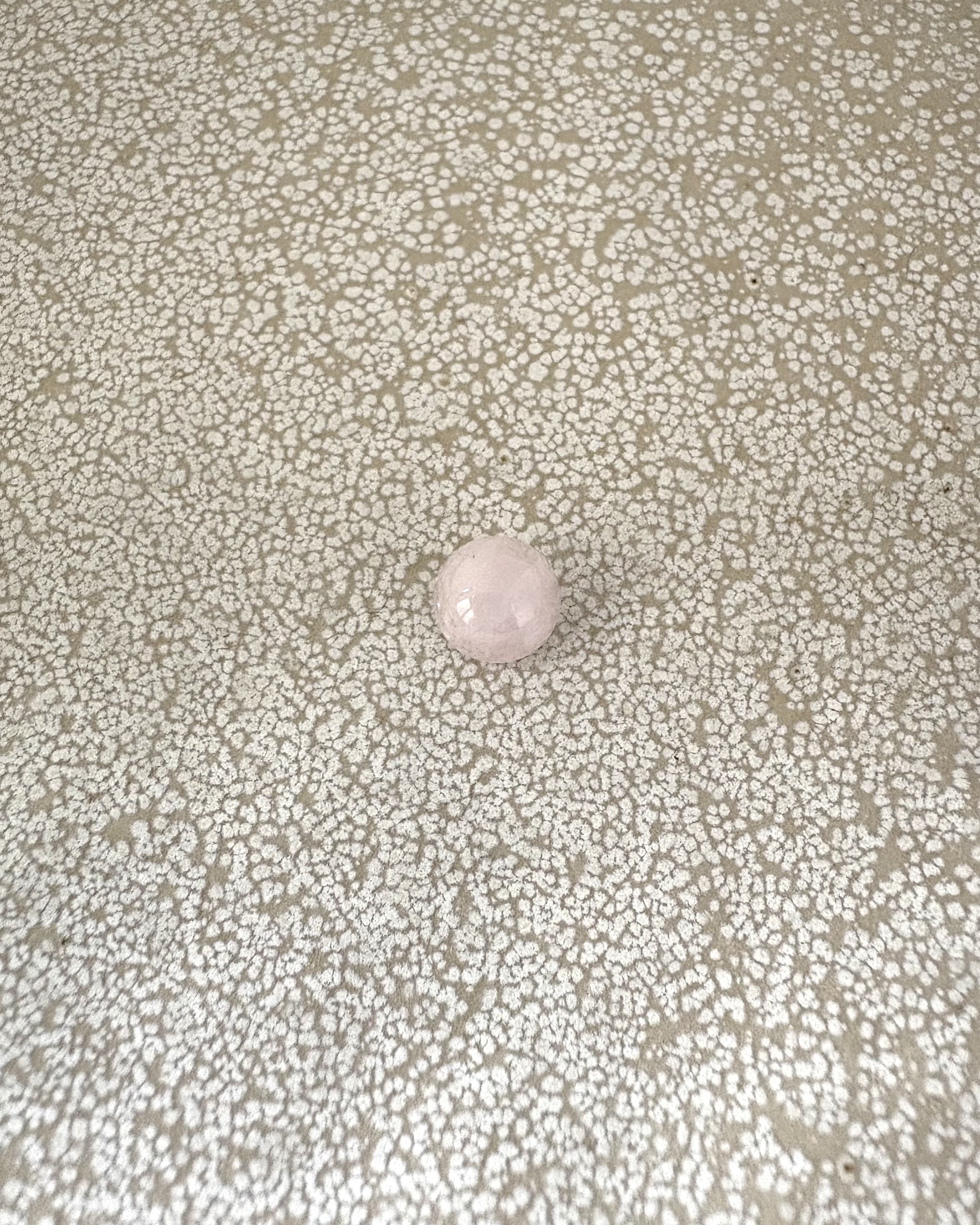 perlesetcreationbijoux - cabochon en quartz rose naturel de 8 mm