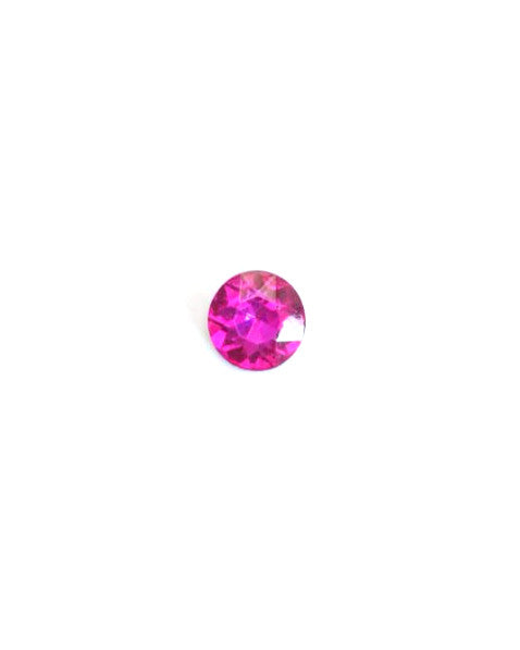 Cabochon strass dos pointe - 14mm