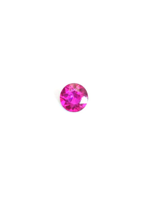 Cabochon strass dos pointe - 14mm