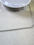 perlesetcreationbijoux - chaîne maille rectangle en acier inoxydable 304 argenté, maille 3,5x1,5x0,5 mm