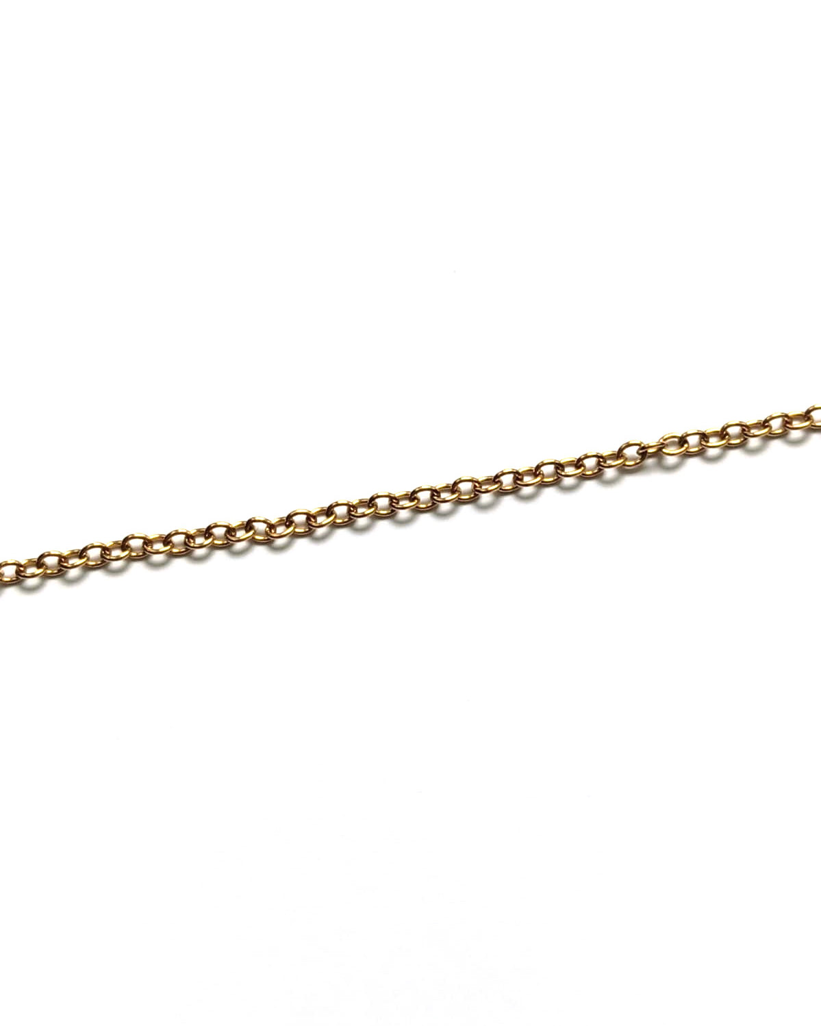 perlesetcreationbijoux - chaîne maille ovale en acier inoxydable 304 doré