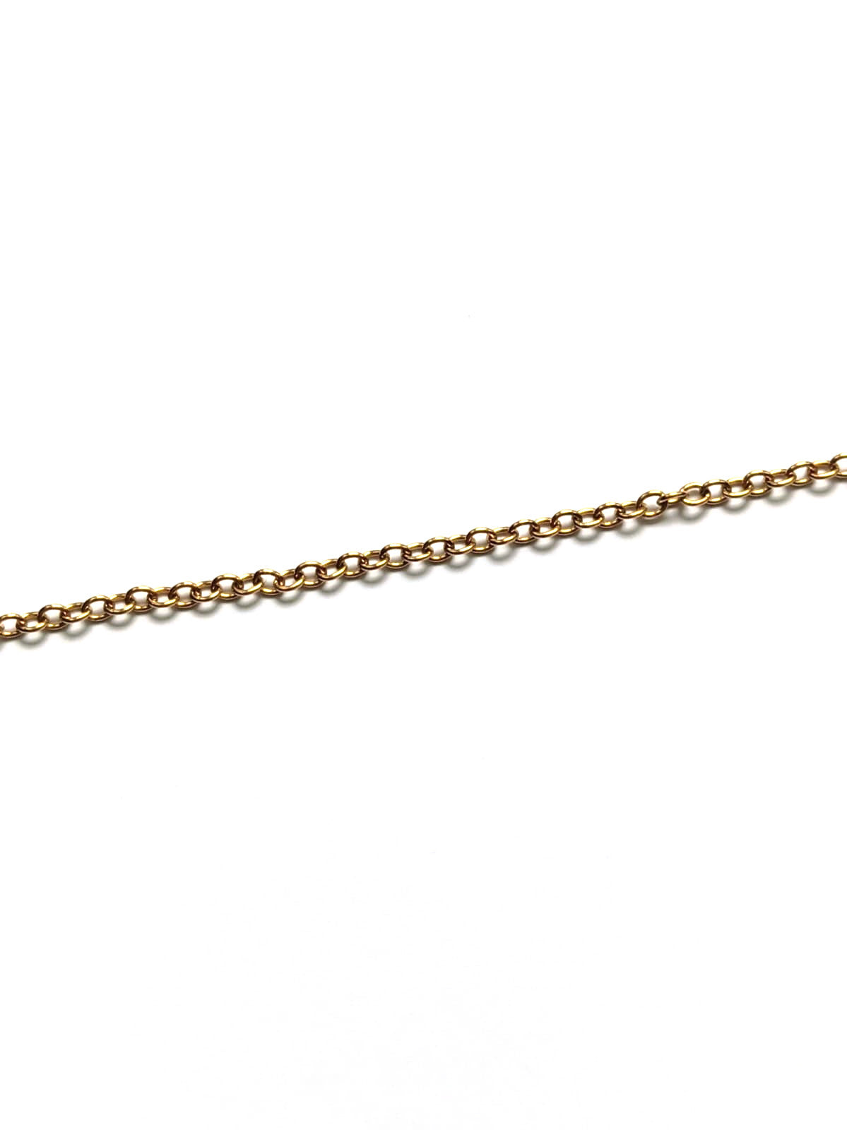perlesetcreationbijoux - chaîne maille ovale en acier inoxydable 304 doré