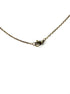 perlesetcreationbijoux - zoom maille et fermoir collier maille forçat en acier inoxydable doré 45 cm