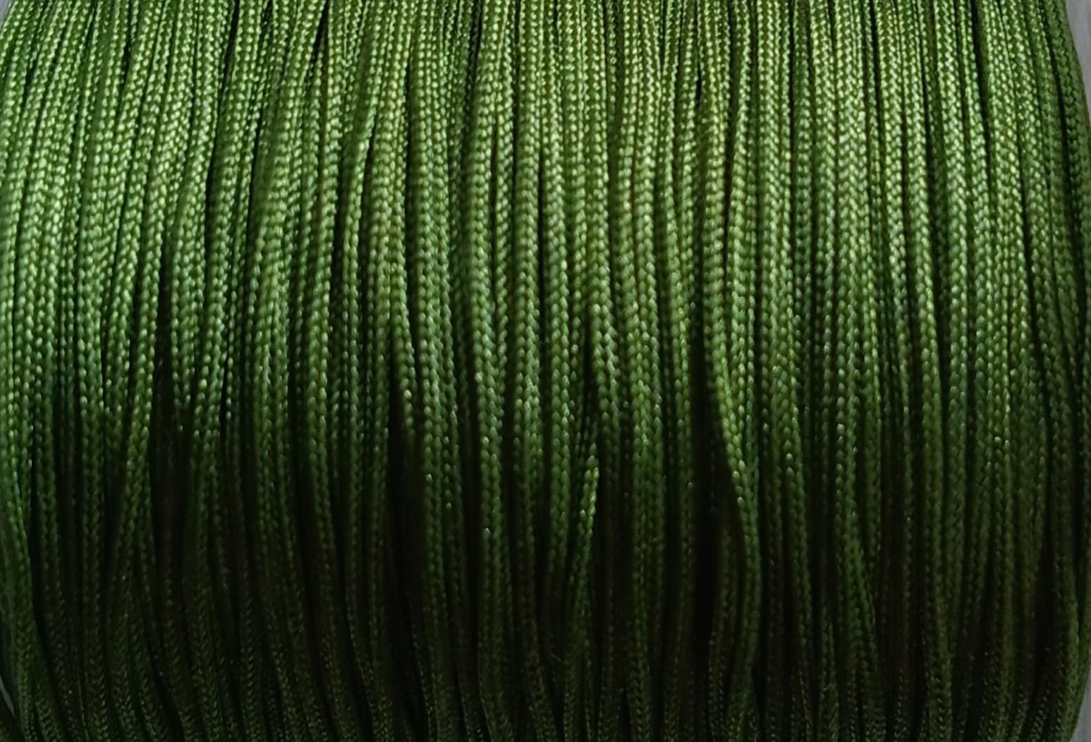 Fil de jade / nylon tressé - 1 mm