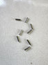 perlesetcreationbijoux - embouts pour cordon 1 mm en acier inoxydable argenté