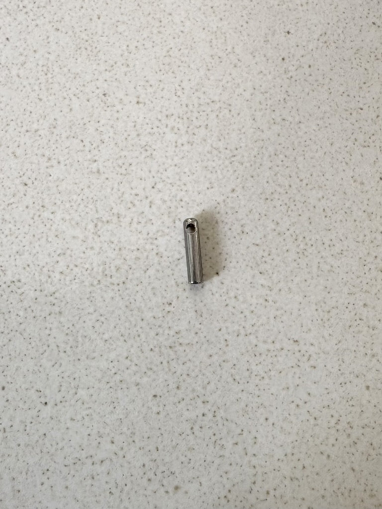 perlesetcreationbijoux - embout pour cordon 1 mm en acier inoxydable argenté