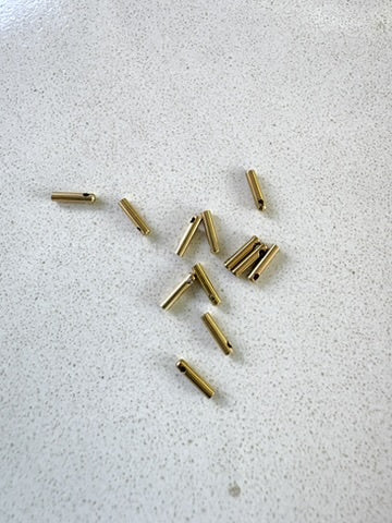 perlesetcreationbijoux - embouts pour cordon 1,5 mm en acier inoxydable doré PVD