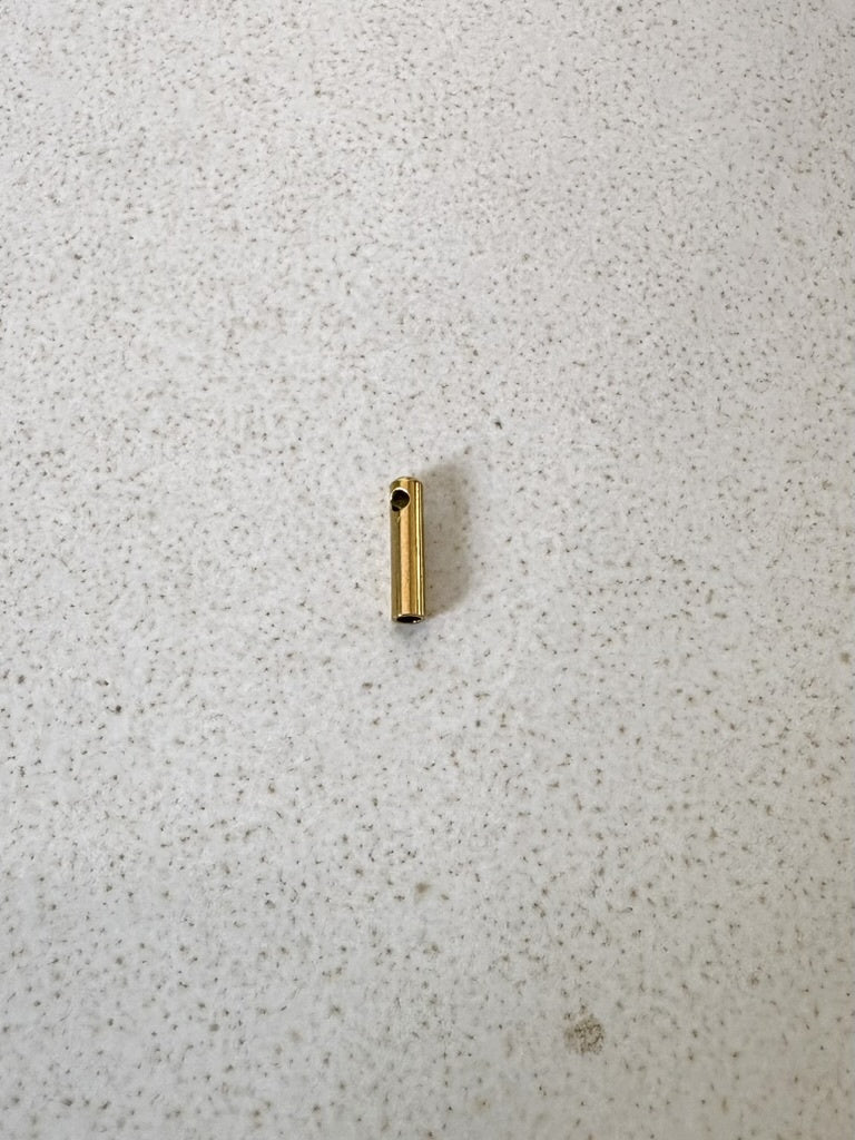 perlesetcreationbijoux - embout pour cordon 1,5 mm en acier inoxydable doré PVD