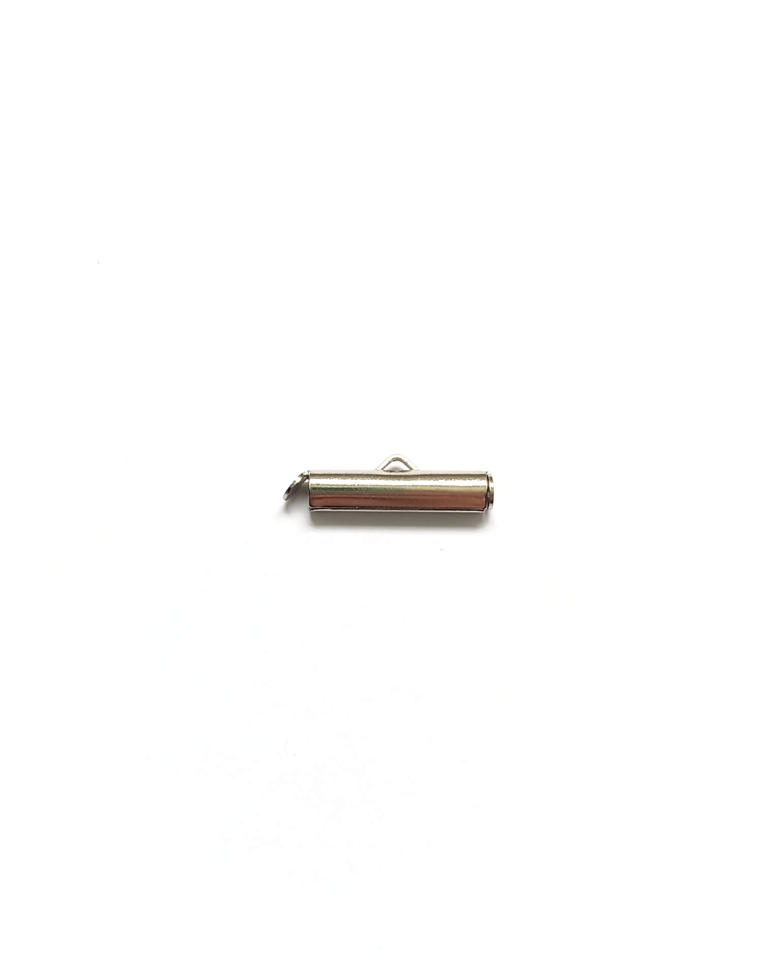 perlesetcreationbijoux - embout pour tissage de perles argenté