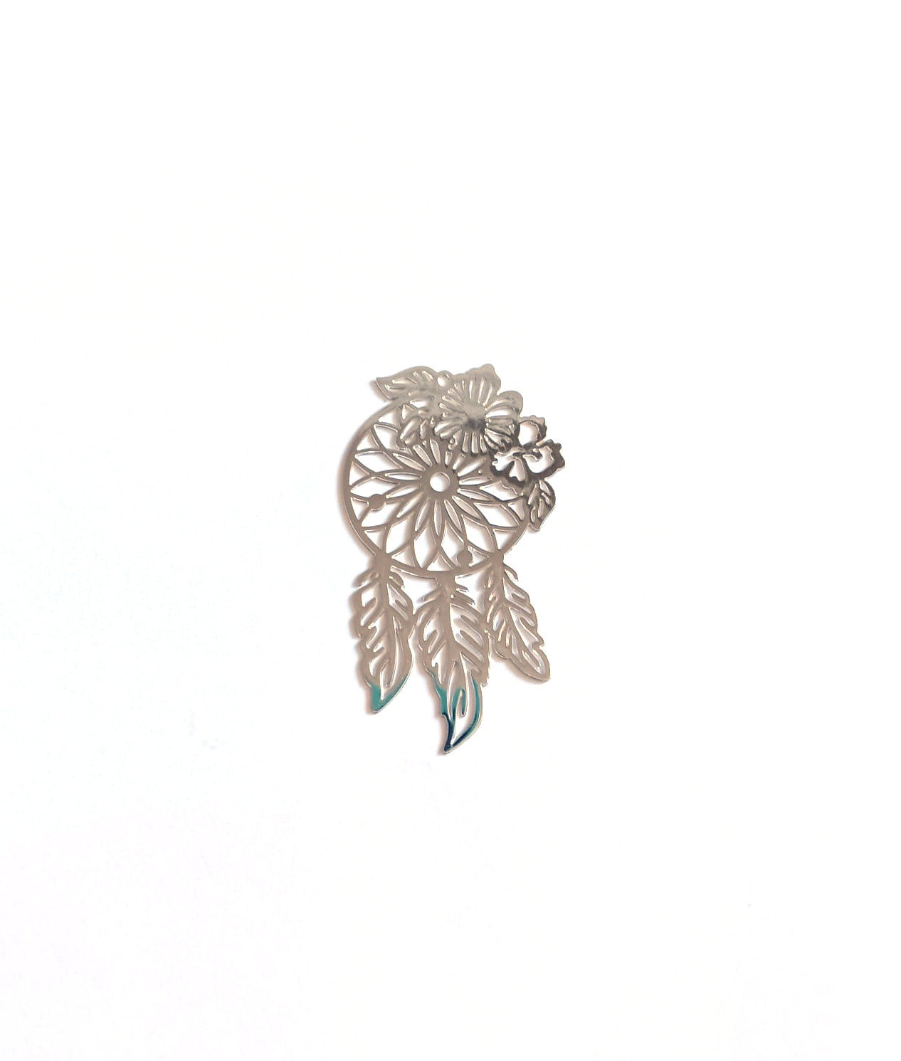 Estampe filigrane attrape-rêves - 45x25 mm