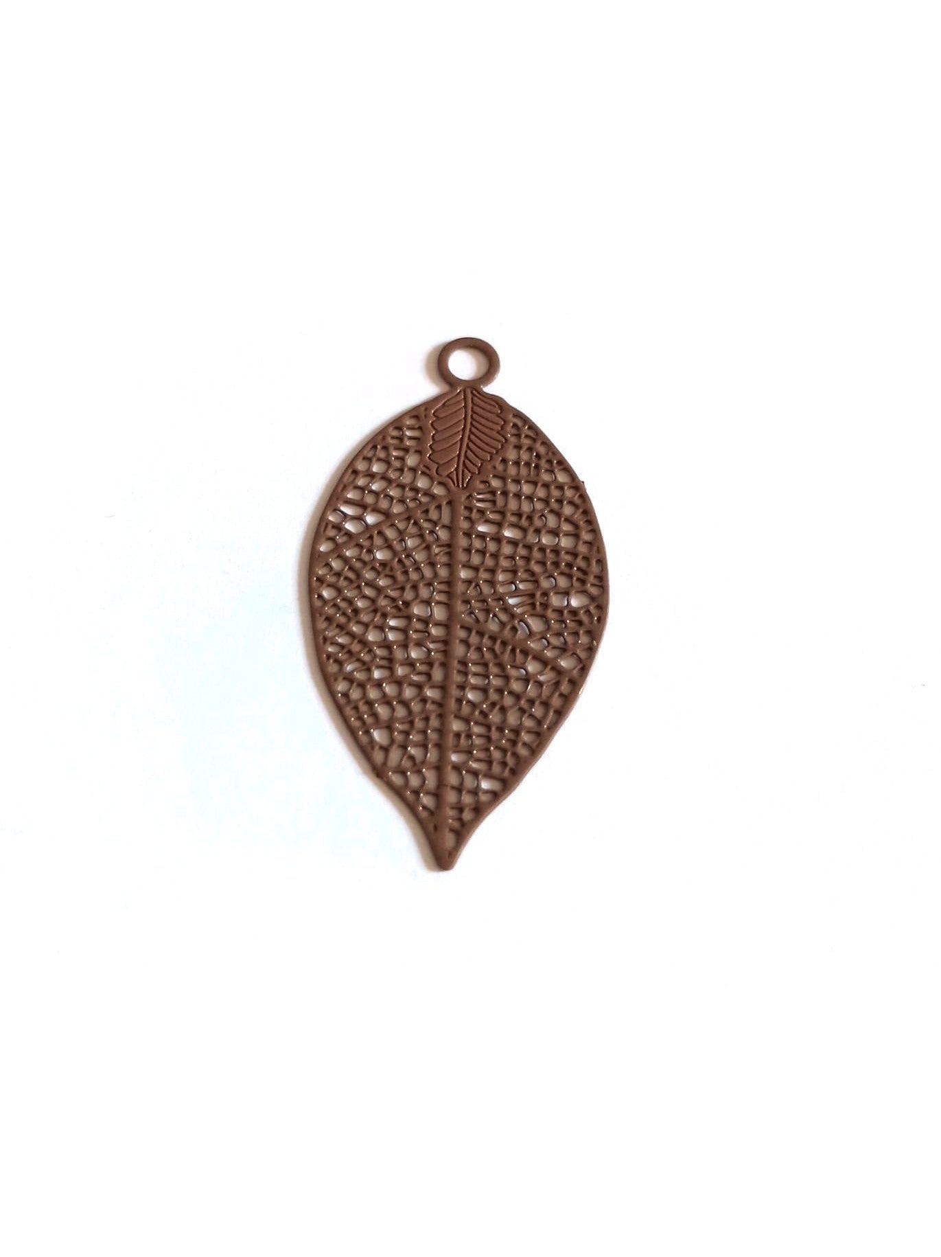 perlesetcreationbijoux-estampe-filigrane-feuille-38x20mm-marron