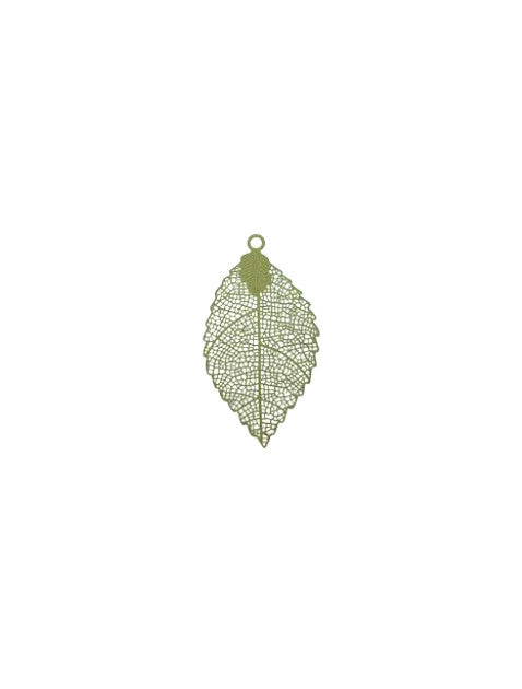 perlesetcreationbijoux-estampe-filigrane-feuille-54x30mm-kaki
