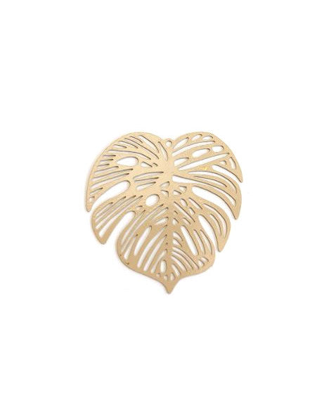 Estampe feuille monstera - 32mm