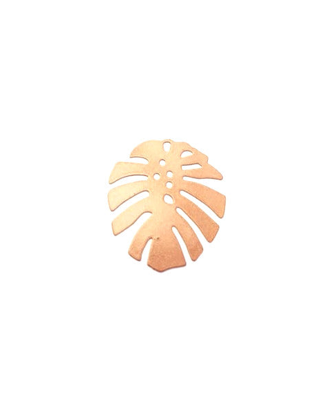 Estampe feuille monstera - 36x32 mm