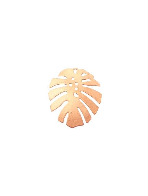 Estampe feuille monstera - 36x32 mm