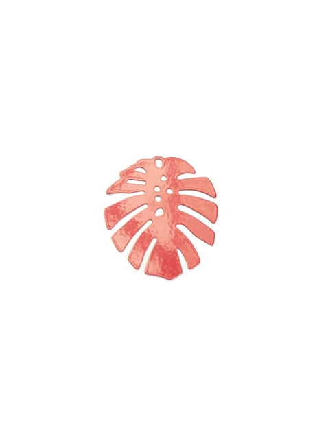 Estampe feuille monstera - 36x32 mm