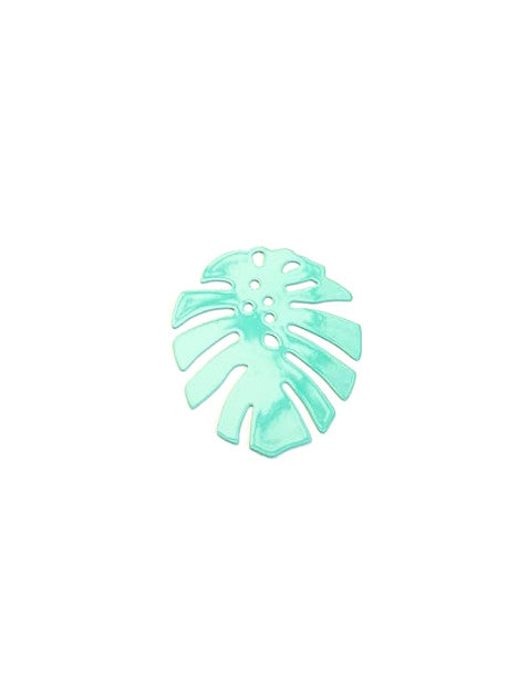 Estampe feuille monstera - 36x32 mm