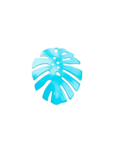 Estampe feuille monstera - 36x32 mm