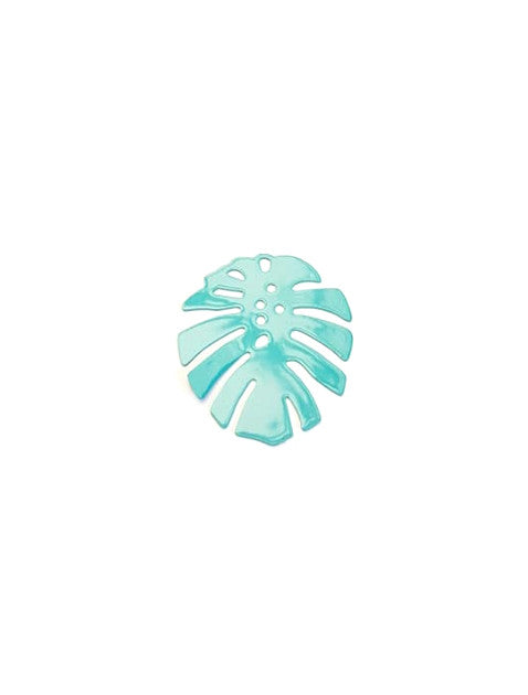 Estampe feuille monstera - 36x32 mm