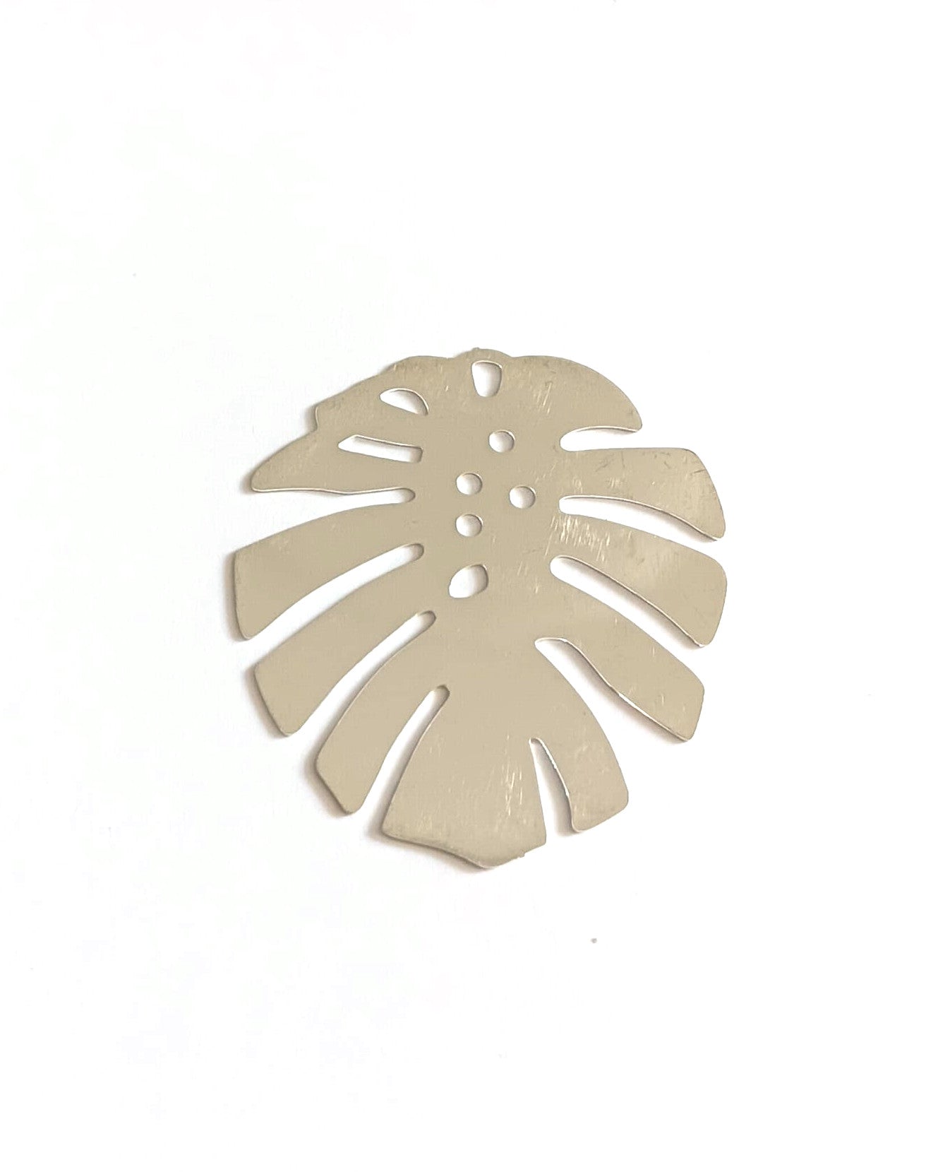 Estampe feuille monstera - 36x32 mm