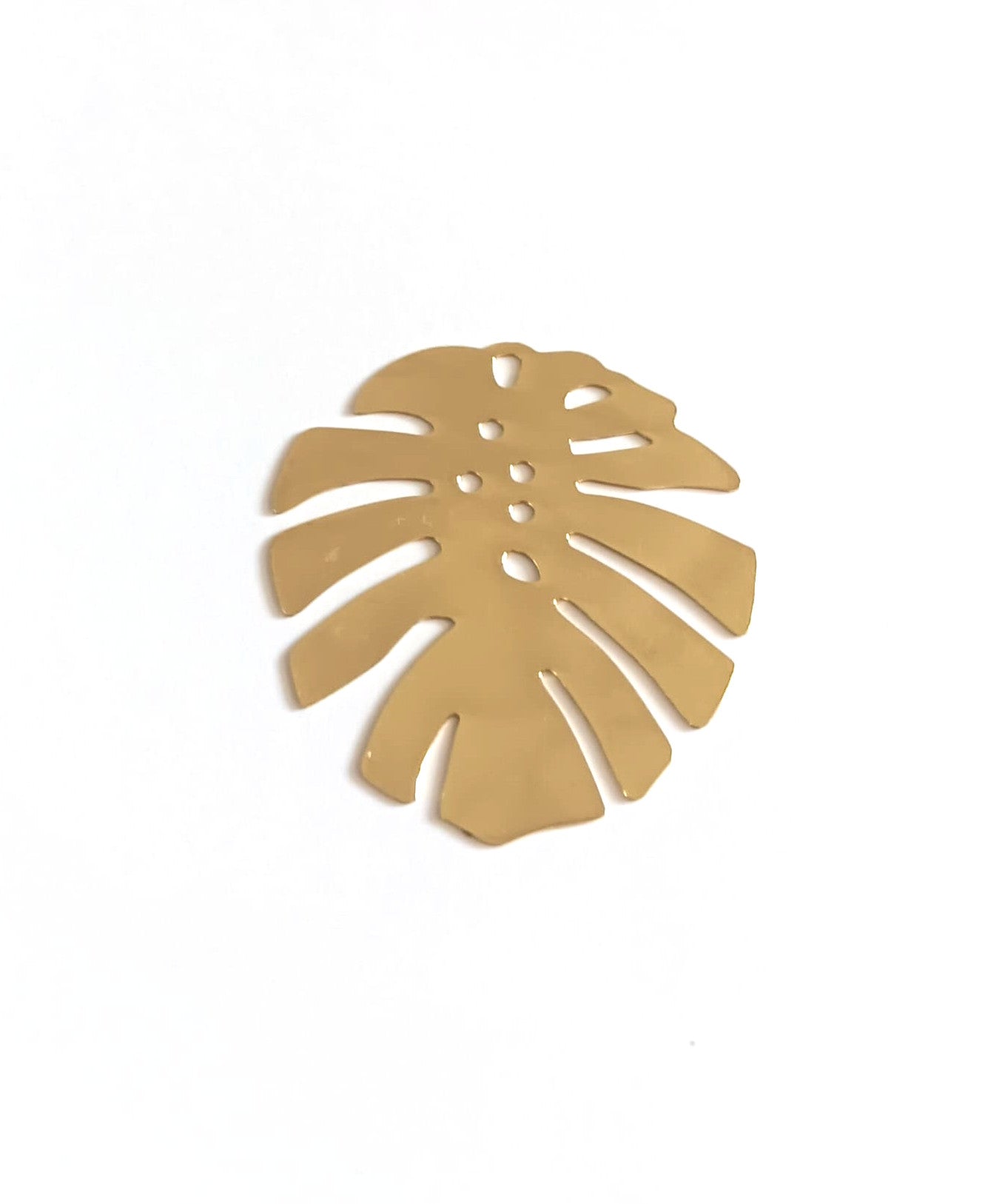 Estampe feuille monstera - 36x32 mm